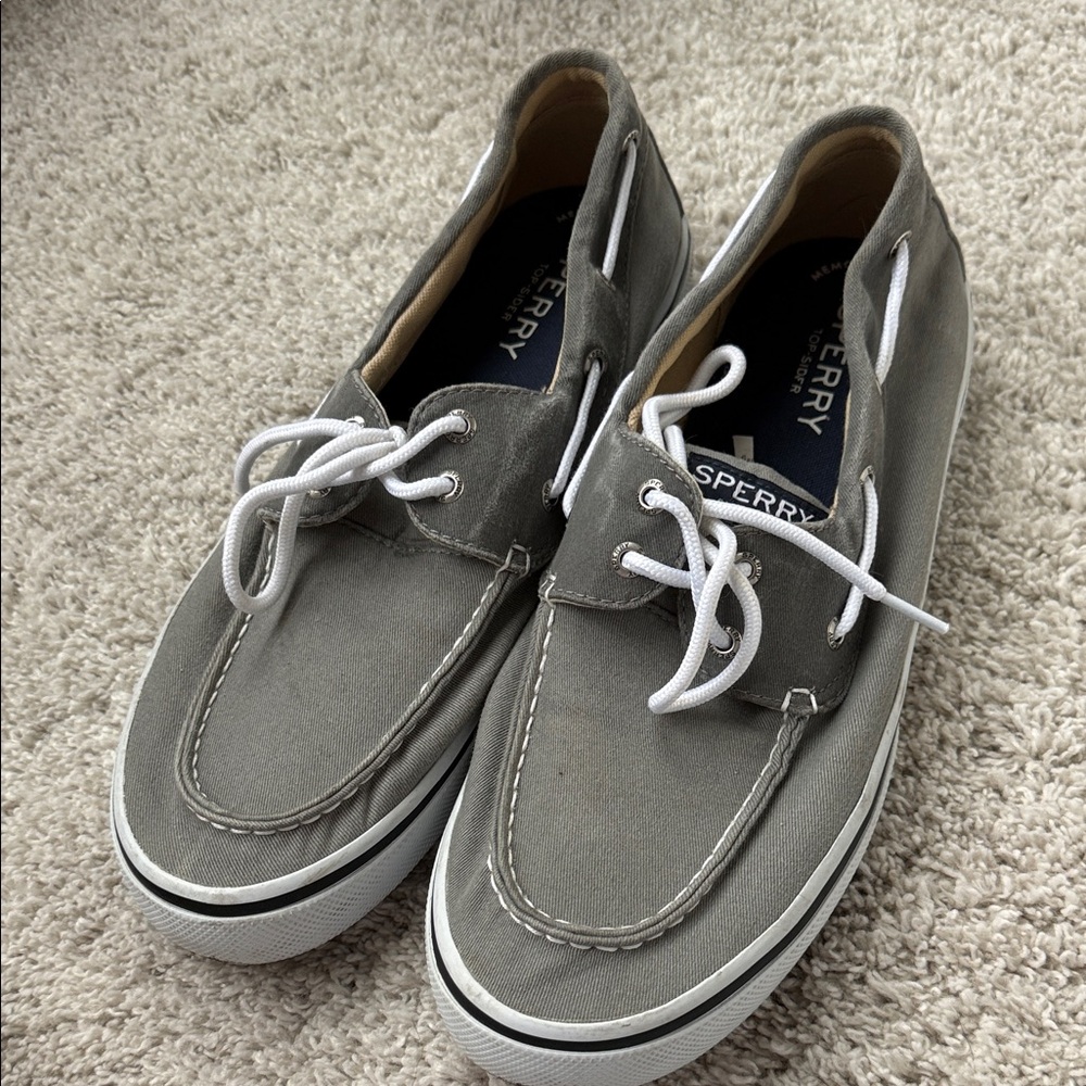 Sperry Men's Classic Gray Boat Shoes